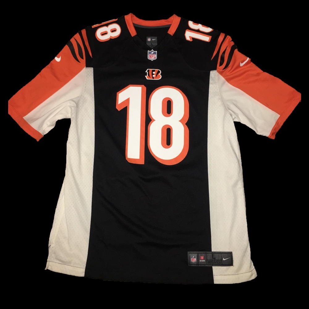Authentic AJ Green Nike on field Jersey